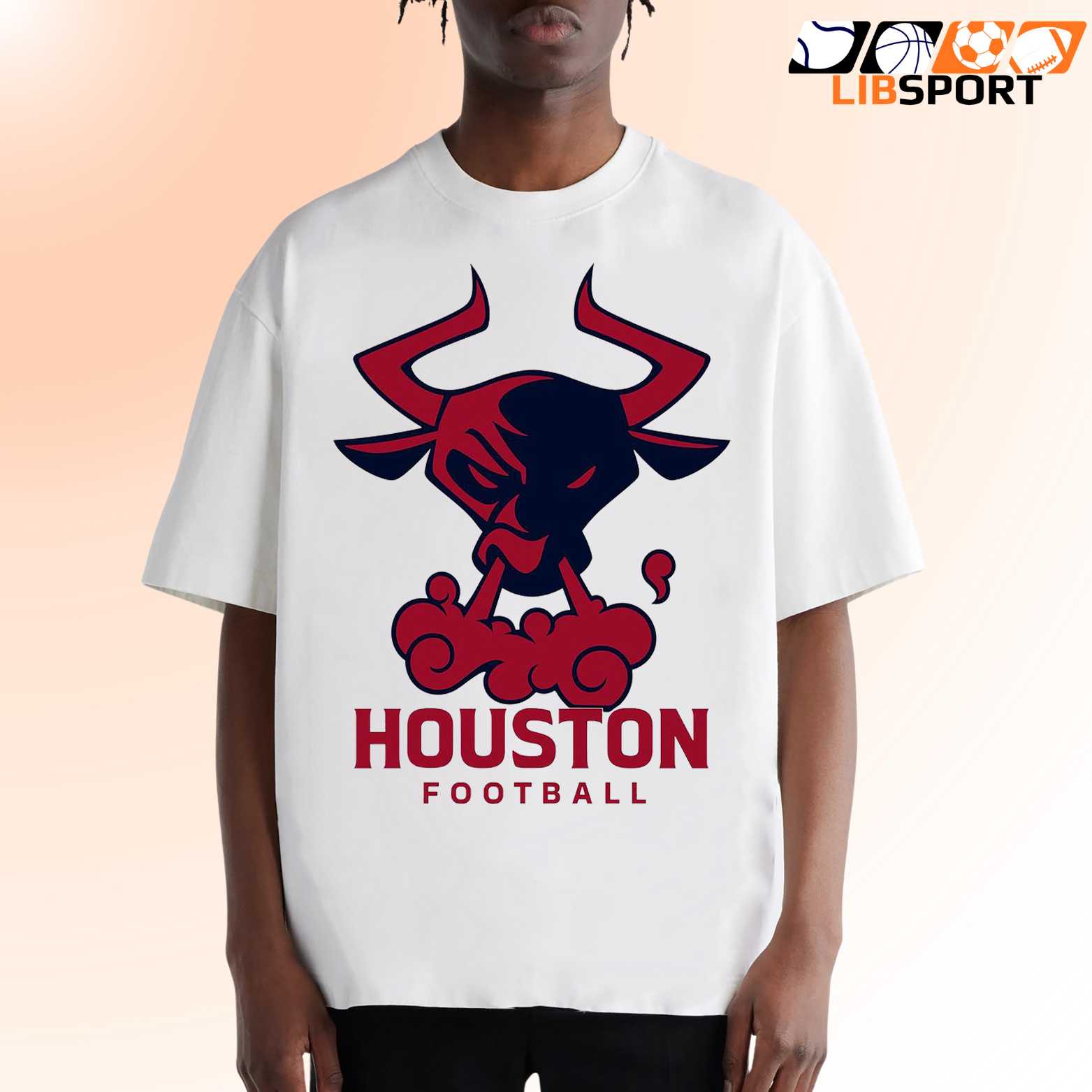 This Girl Loves Houston Football T Shirt, Cute Game Day Shirt